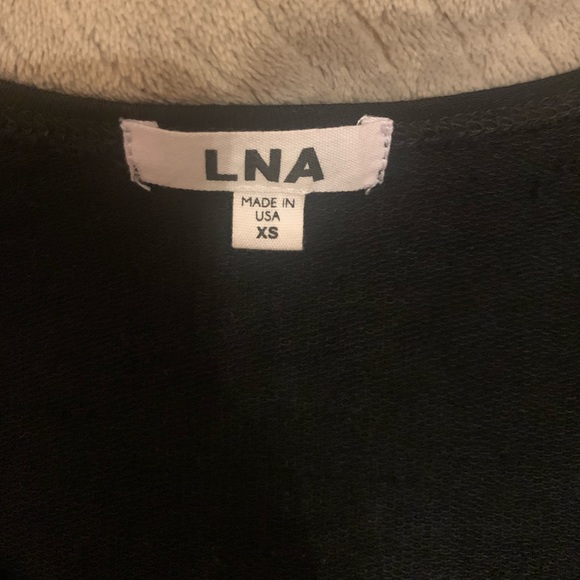 LNA black crop top - Picture 3 of 3